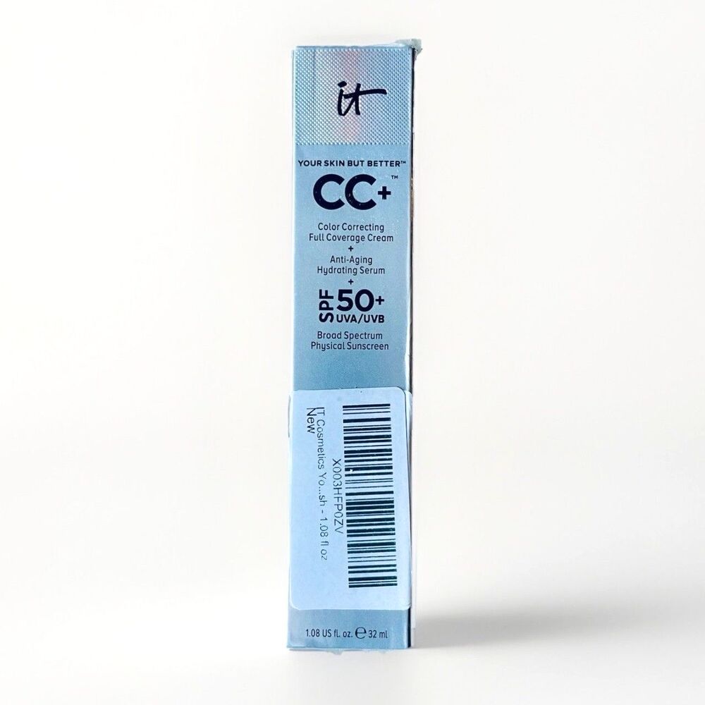 It Cosmetics CC Color Correcting Full Coverage Cream Serum Spf50 Light 1.08 Oz
